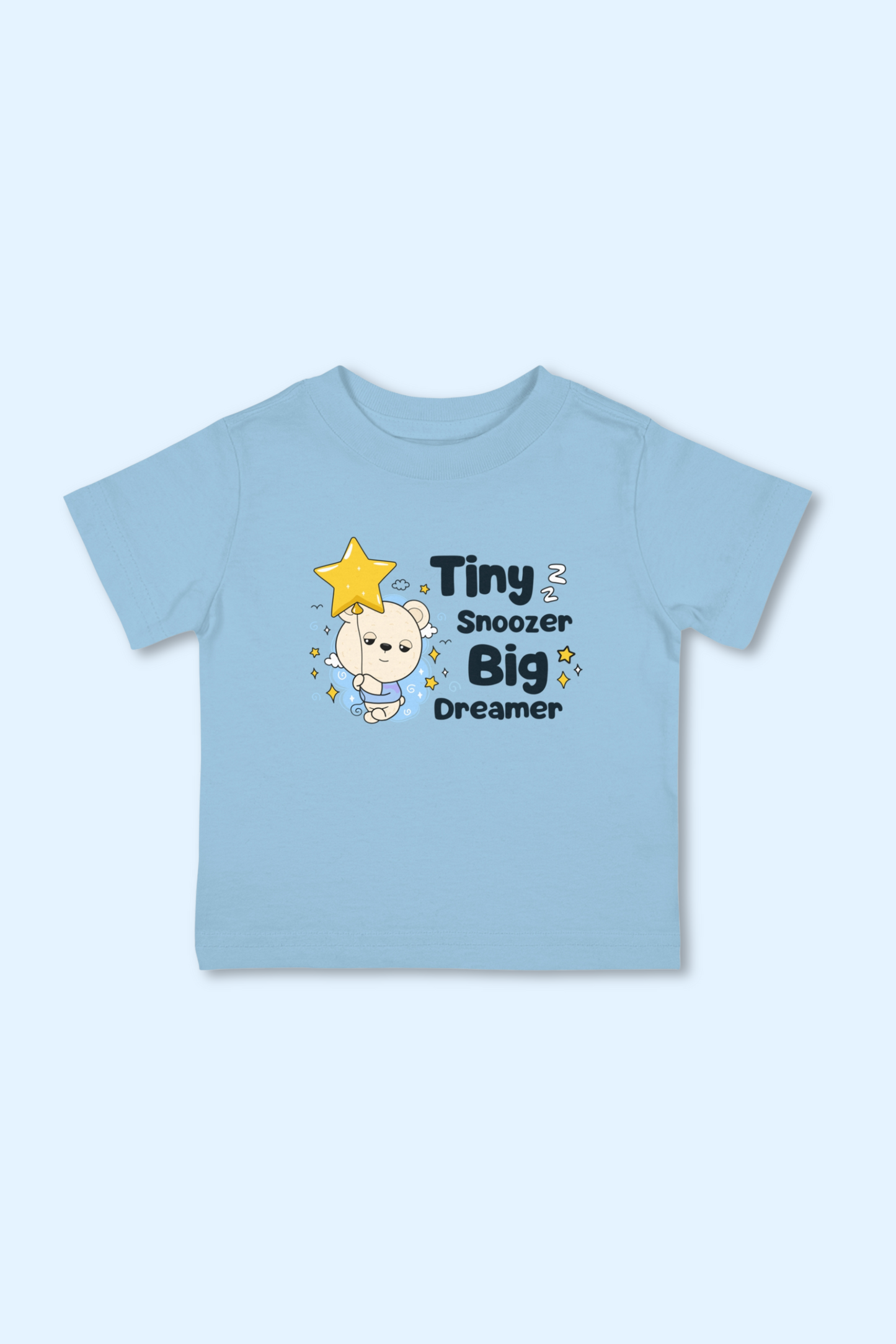 Tiny Snoozer Big Dreamer Infant Tee - 0 to 24 Months (5 colors)